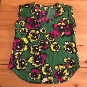 Fun Jcrew Floral top